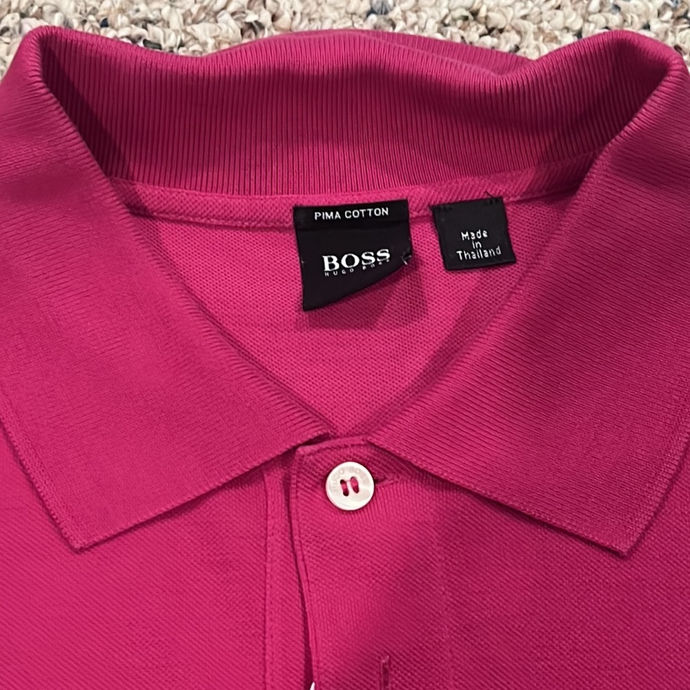 Pink Boss- Hugo Boss polo - Picture 2 of 4